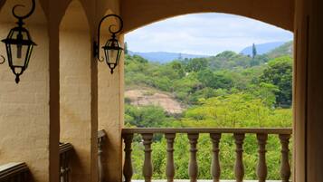 Uitzicht vanuit de kamer