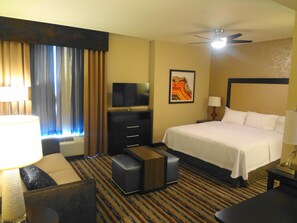 1 bedroom, hypo-allergenic bedding, in-room safe, desk