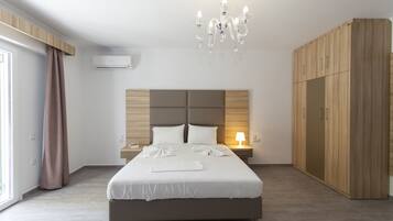 Premium bedding, Select Comfort beds, blackout curtains, soundproofing