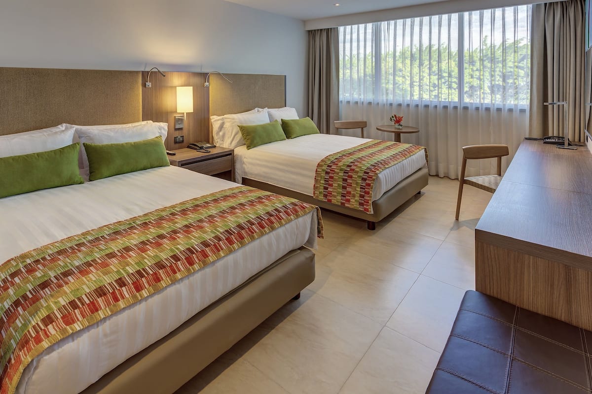 Minibar, in-room safe, desk, blackout curtains