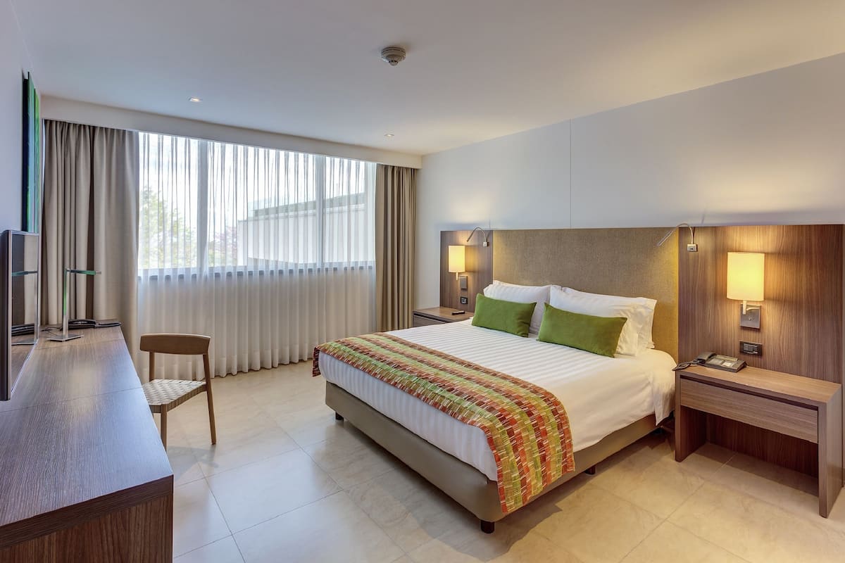 Minibar, in-room safe, desk, blackout curtains