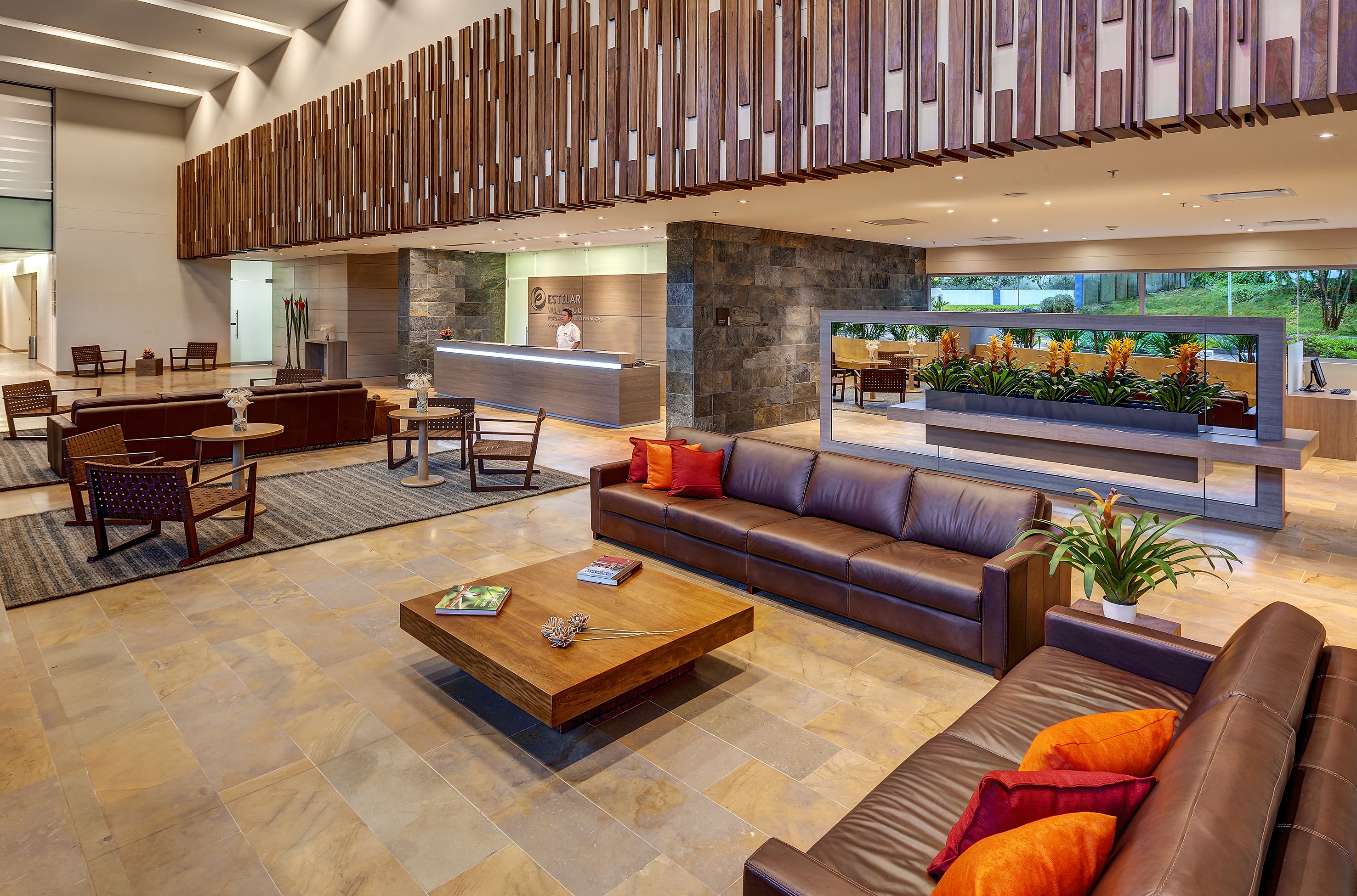 Khu tiếp khách ở sảnh