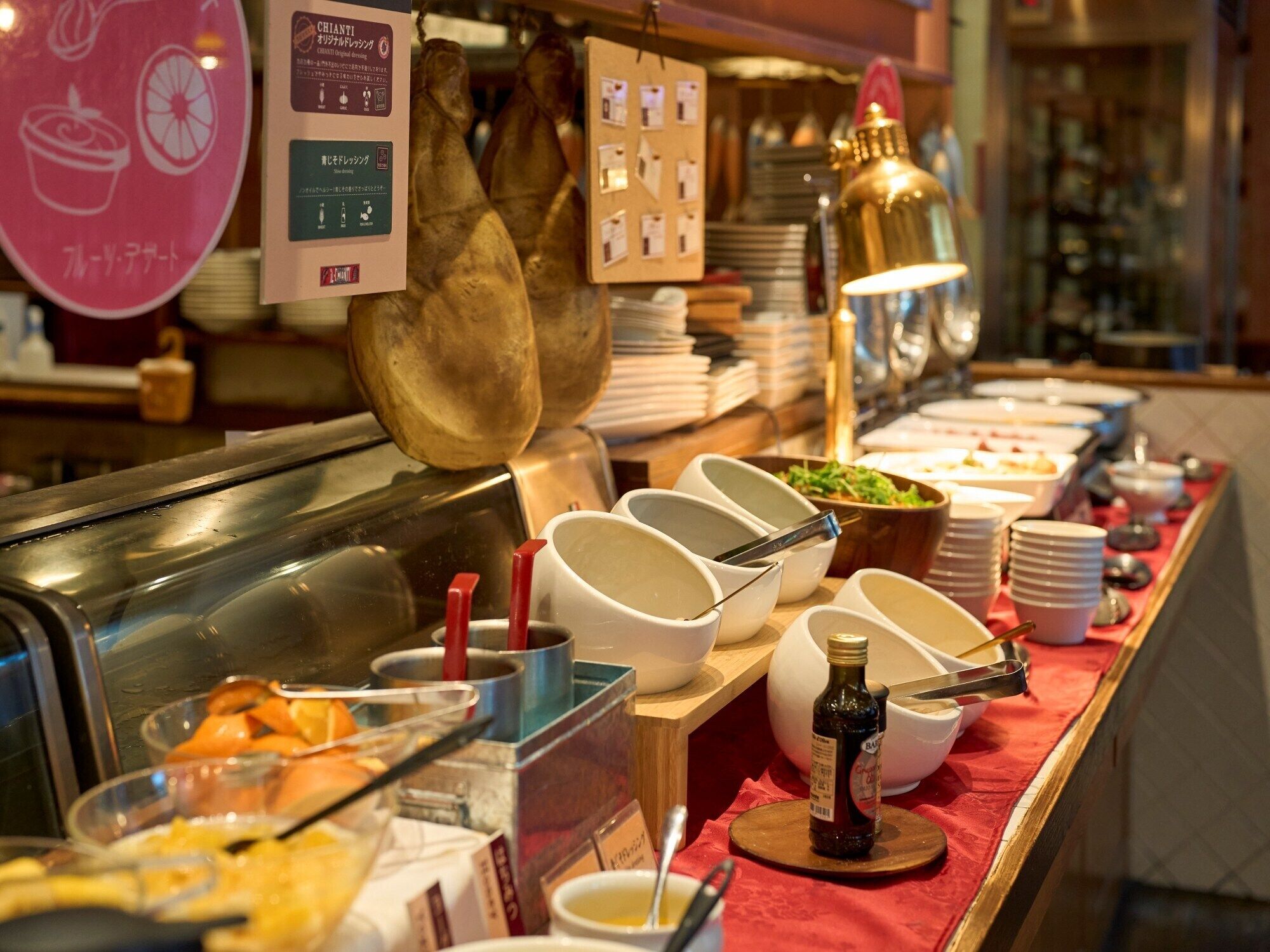daily self-service breakfast (jpy 2000 per person)