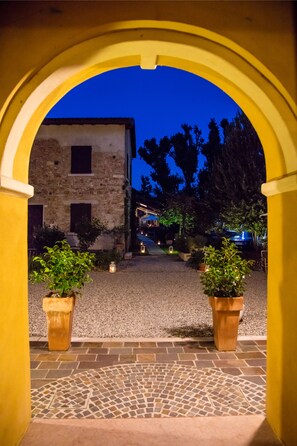 Blick auf den Garten