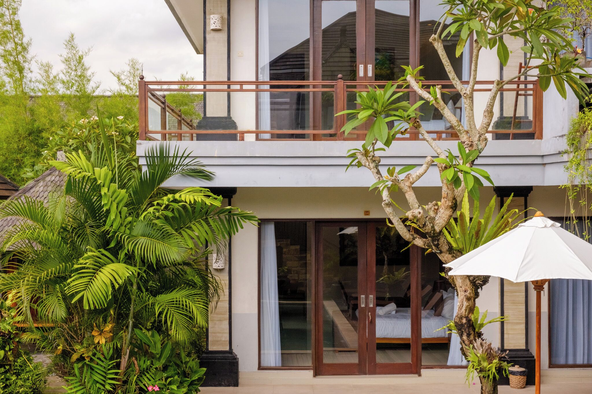 Façade de l’hébergement