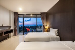 Deluxe dubbelrum eller tvåbäddsrum | Värdeförvaringsskåp på rummet