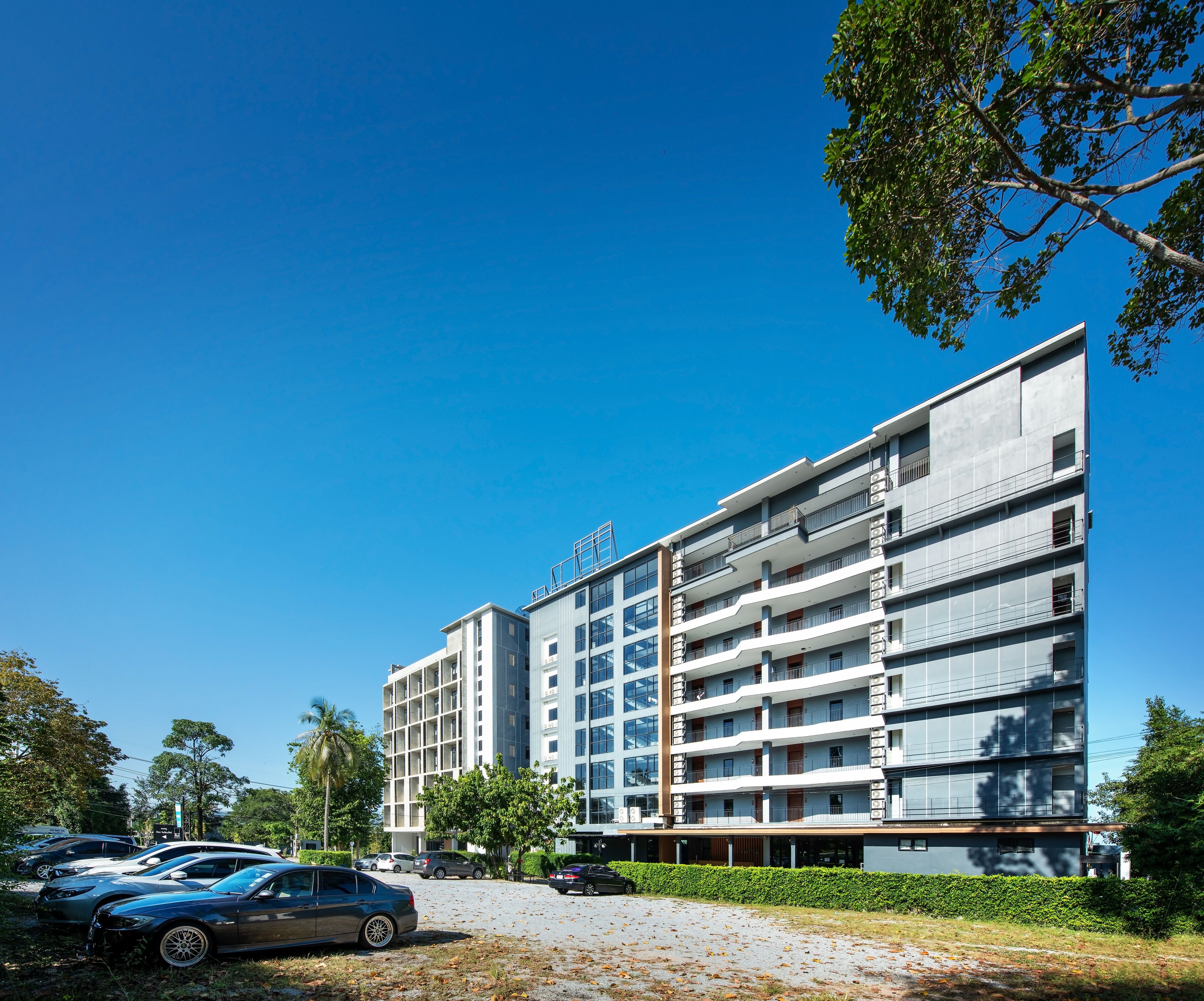 Façade de l’hébergement