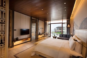 Standard Room, Garden View | Minibar, in-room safe, individually decorated, individually furnished - Yanqi Hotel managed by Kempinski (Huairou)