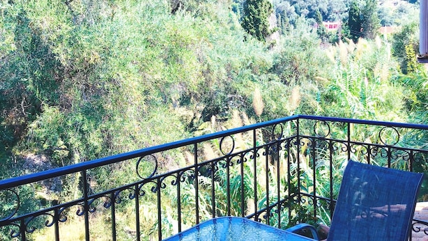 Apartment, 2 Bedrooms, Garden View | Living area | Flat-screen TV - Almyra Apartments & Studios (Corfu)