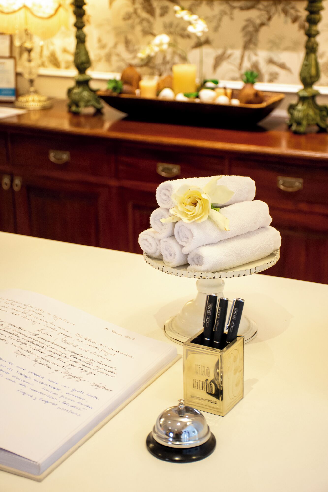 check-in/check-out kiosk