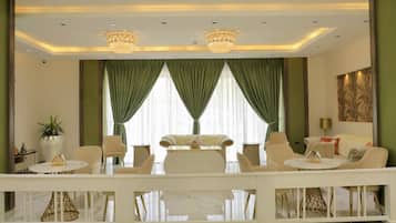 Sitzecke in der Lobby