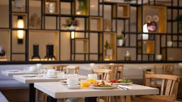 Daily buffet breakfast (EUR 12 per person)