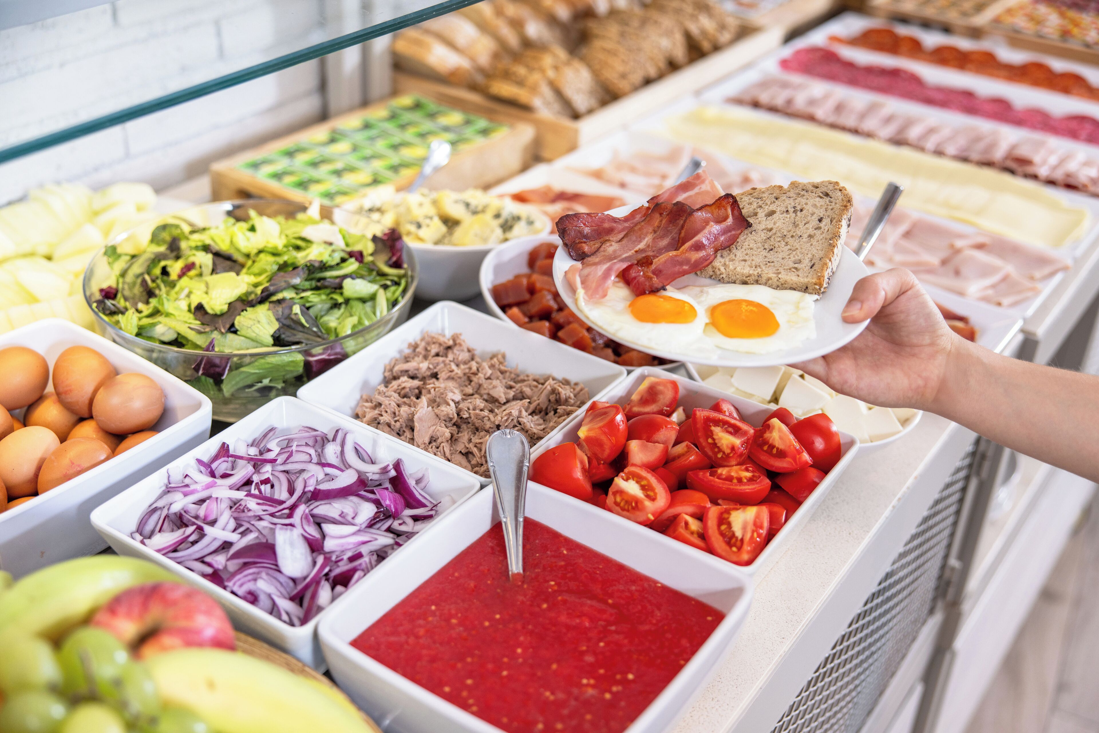 Bữa sáng buffet
