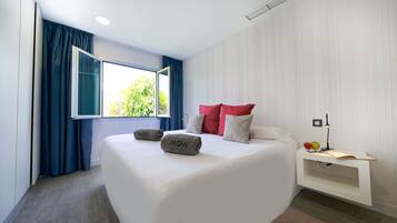 Bettwäsche aus ägyptischer Baumwolle, hochwertige Bettwaren, Minibar