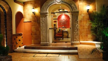 Entrada de la propiedad