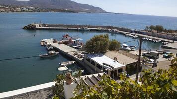 Vue depuis lâhĂ©bergement