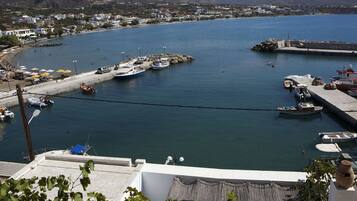 Vue depuis lâhĂ©bergement