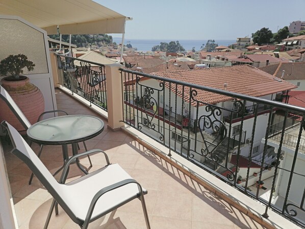 Vue depuis le balcon