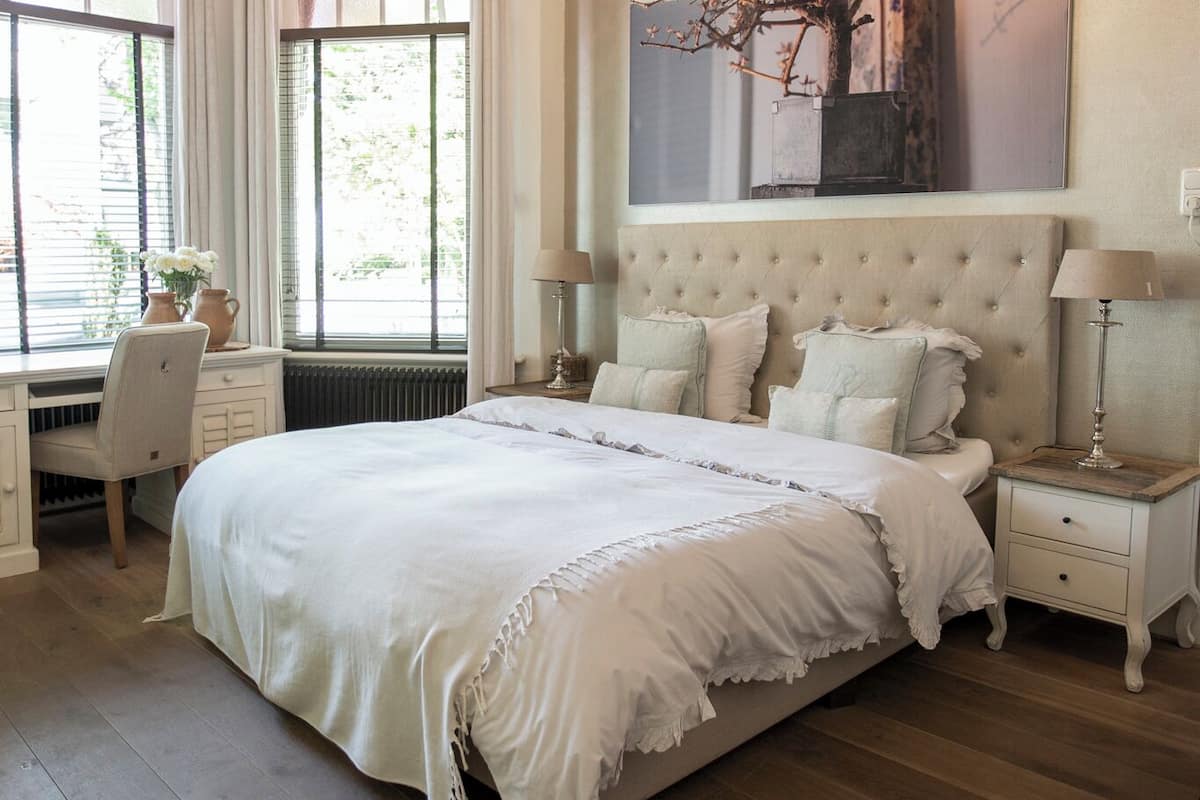 deluxe double room, 1 bedroom, private bathroom (suite or balcony) | premium bedding, down duvets, individually decorated