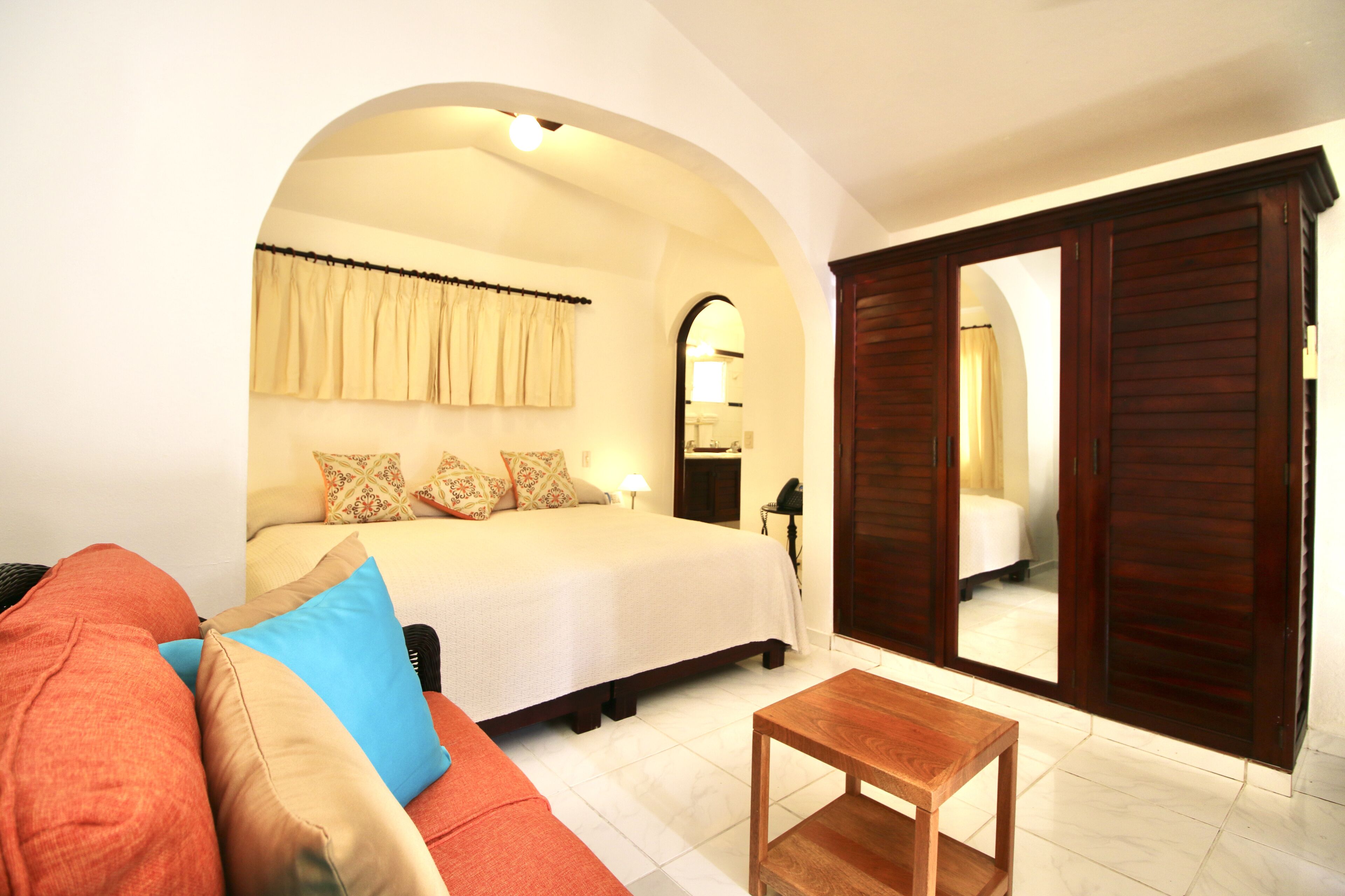 economy room | 2 bedrooms, in-room safe, iron/ironing board, free wifi