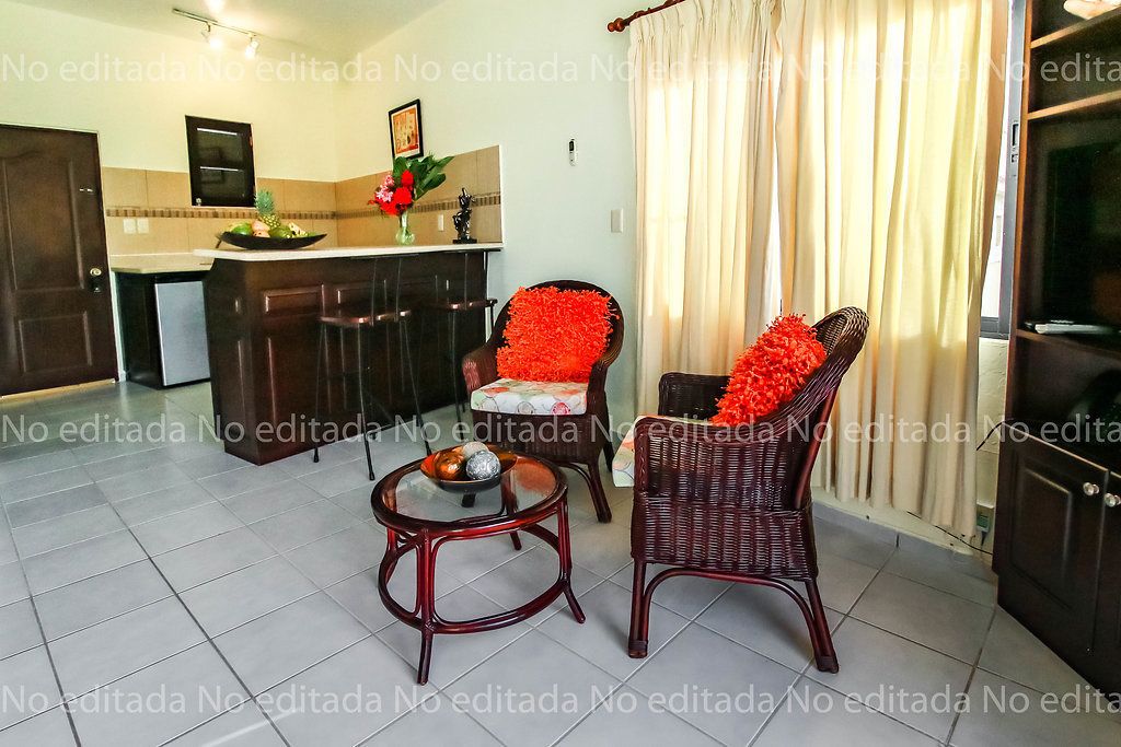 studio | living area | flat-screen tv