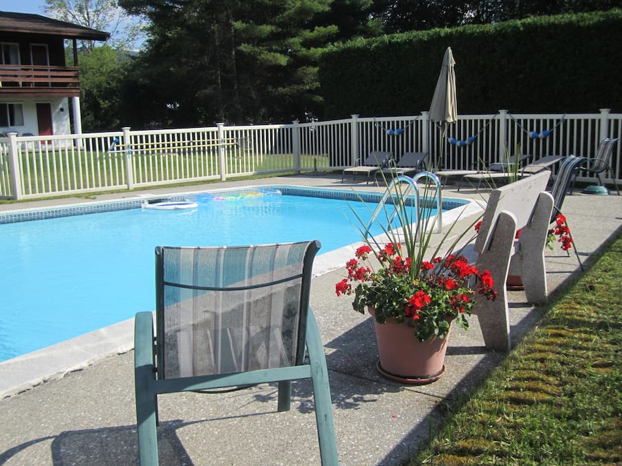 Seasonal outdoor pool