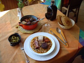 Breakfast, lunch, dinner served; Spanish cuisine, garden views 