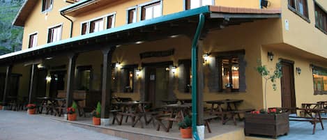 Voorkant van accommodatie