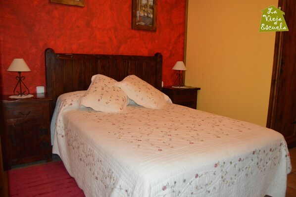 Premium bedding, down duvets, memory-foam beds, desk