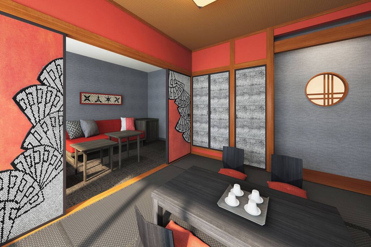 Habitación familiar, para no fumadores (East Wing Ninja) | Caja de seguridad en la habitación, wifi gratis y ropa de cama