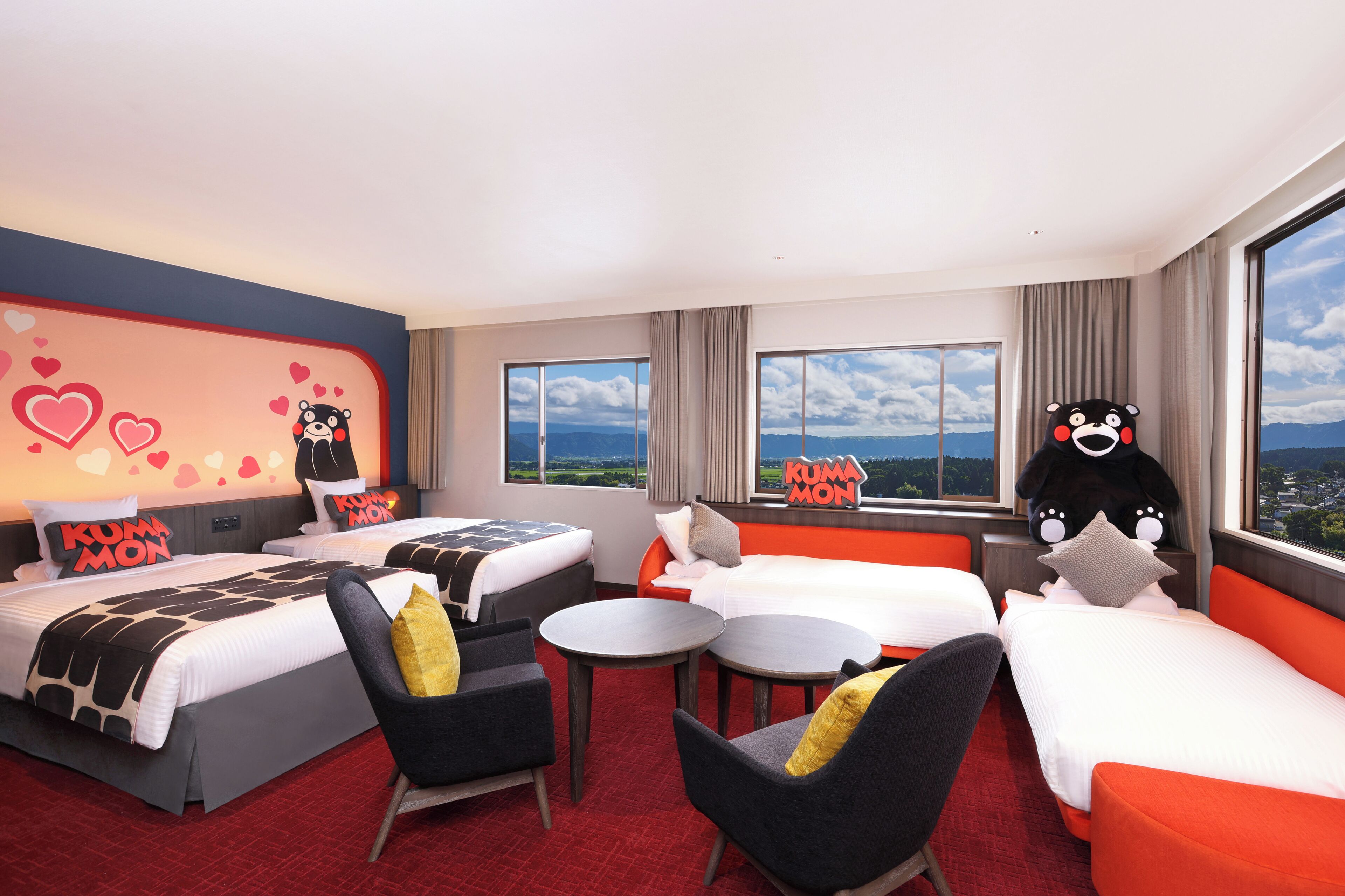 South Wing KUMAMON Maisonette  Fourth(With private bathroom) (Non-Smoking) | In-room safe, free WiFi, bed sheets