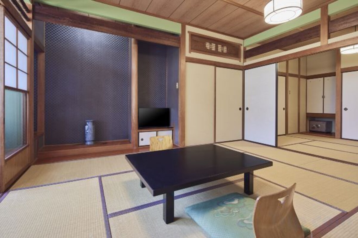Main Building Japanese B with Japanese Cypress Wood Bathtub