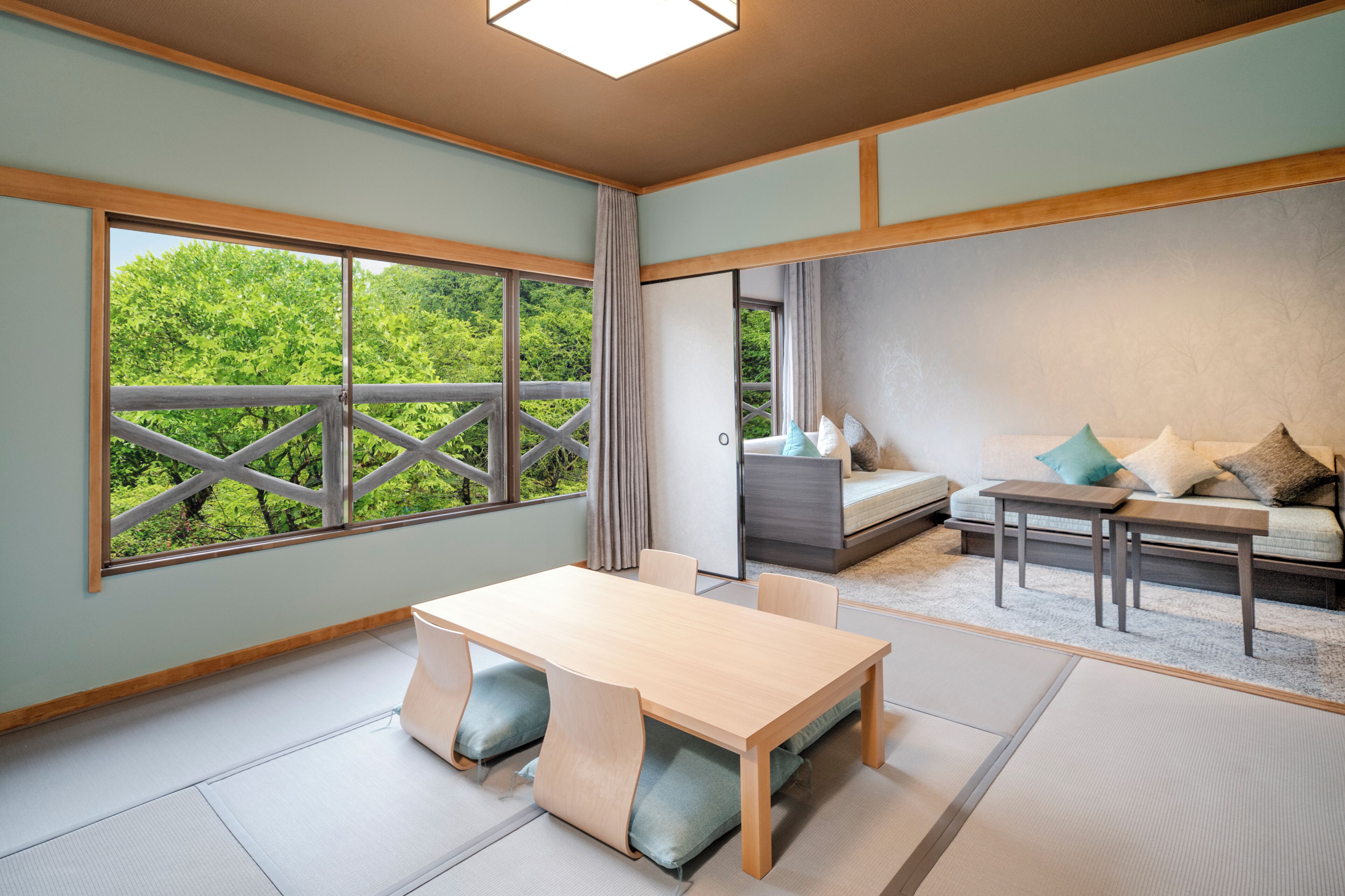 日式客房, 非吸煙房 (East Wing Japanese-Western Style Room) | 房內夾萬、免費 Wi-Fi、床單