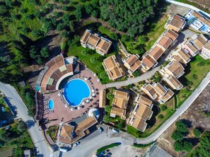 Aerial view - Olympion Village (Corfu)