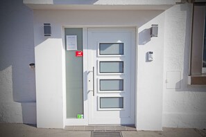 Entrada de la propiedad