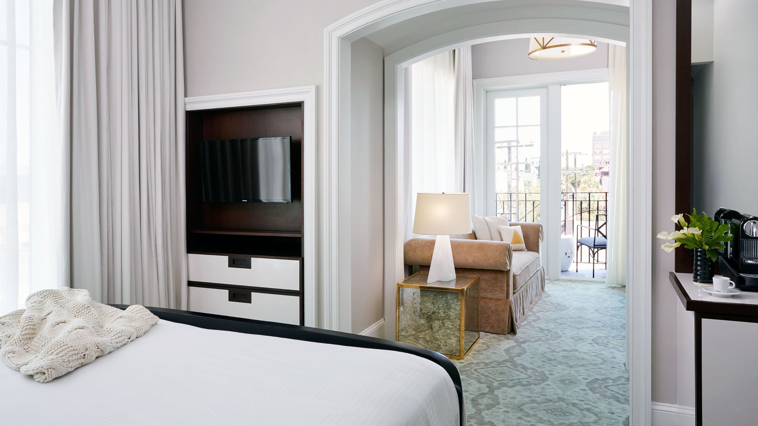 premier suite, 1 king bed, balcony | view from room