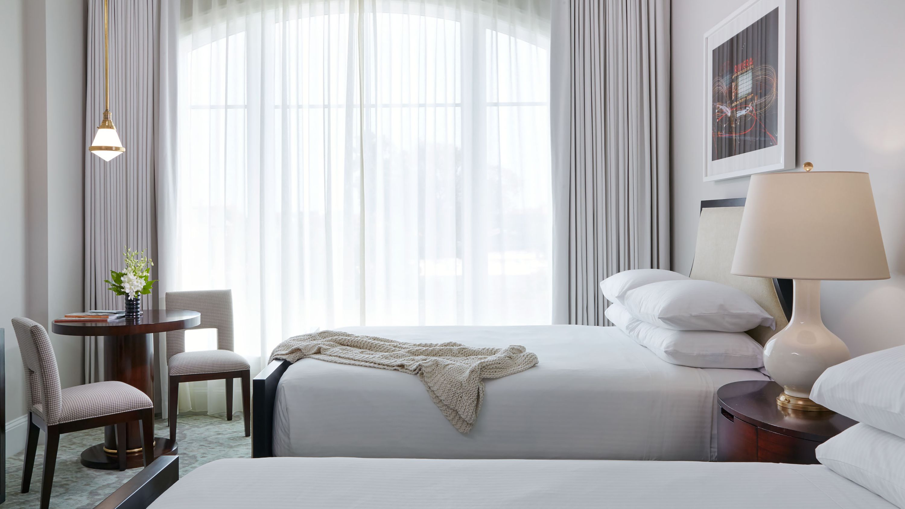 premium bedding, free minibar, in-room safe, laptop workspace