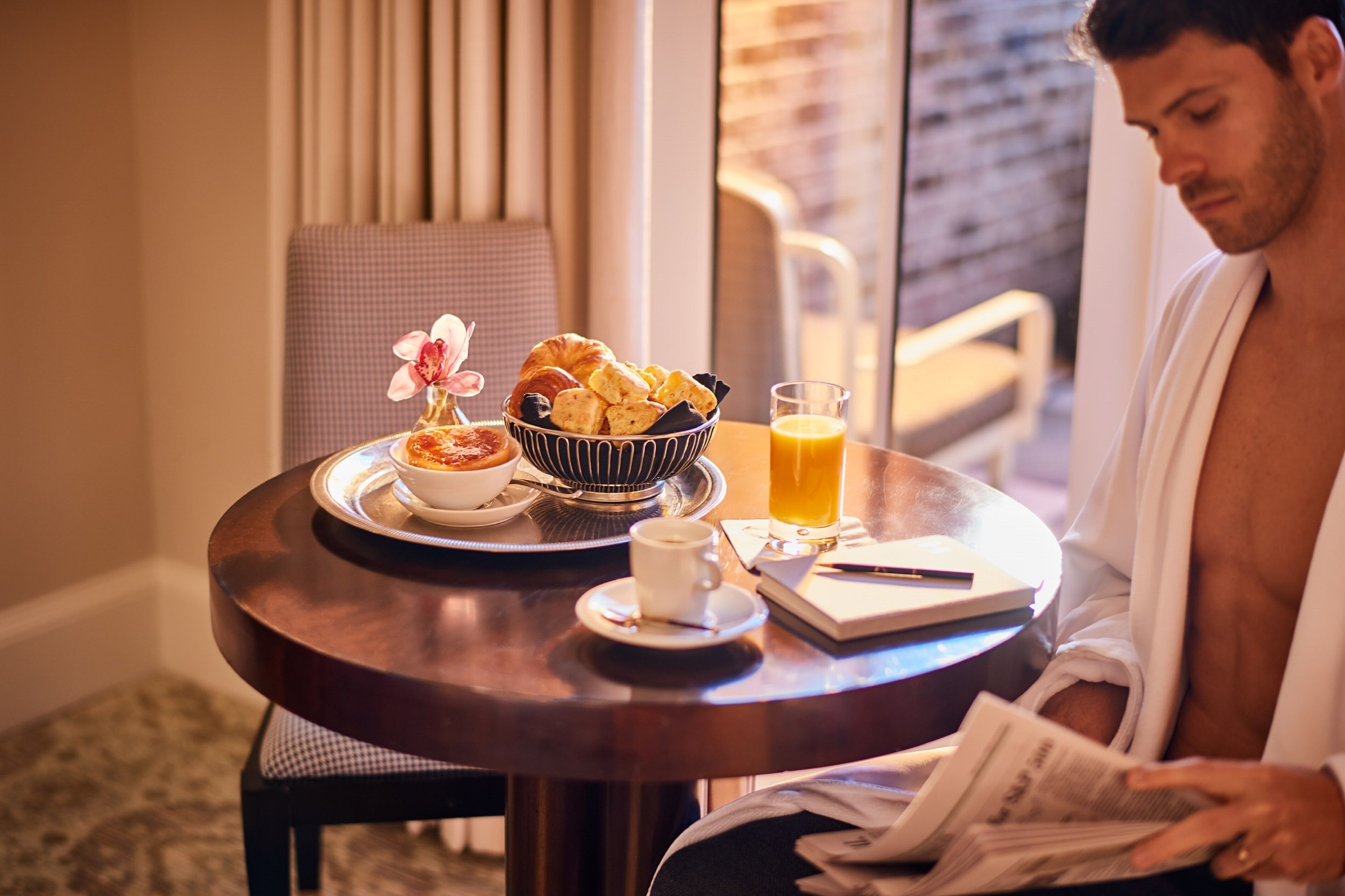 free daily continental breakfast