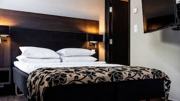 Economy Double Room | Premium bedding, pillow-top beds, iron/ironing board, free WiFi