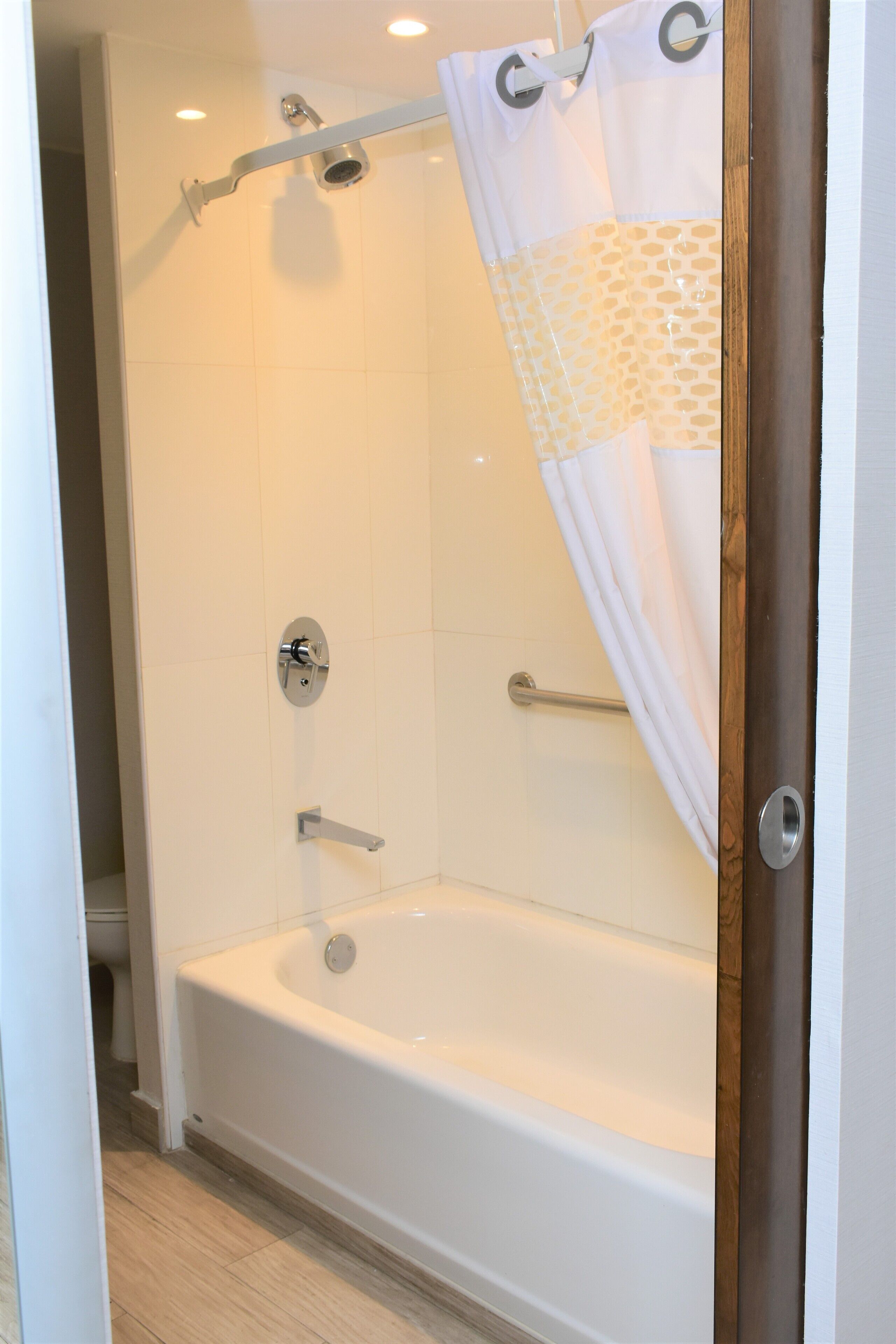 suite, 1 king bed, non smoking | bathroom shower