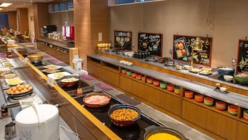 Petit déjeuner servi sur place