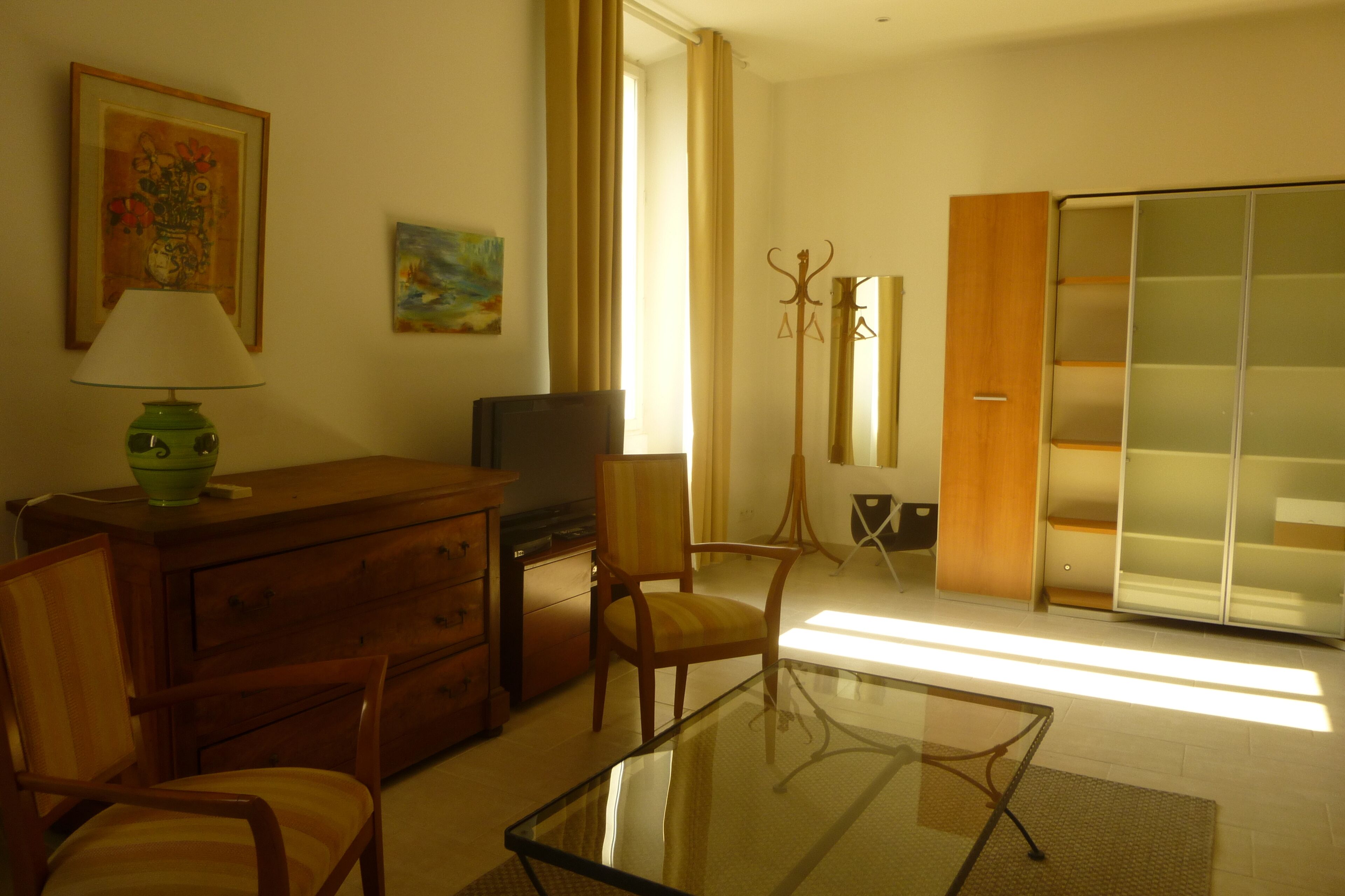 Apartment, 2 Bedrooms | Living area | TV