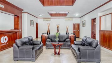 Sala de estar en el lobby