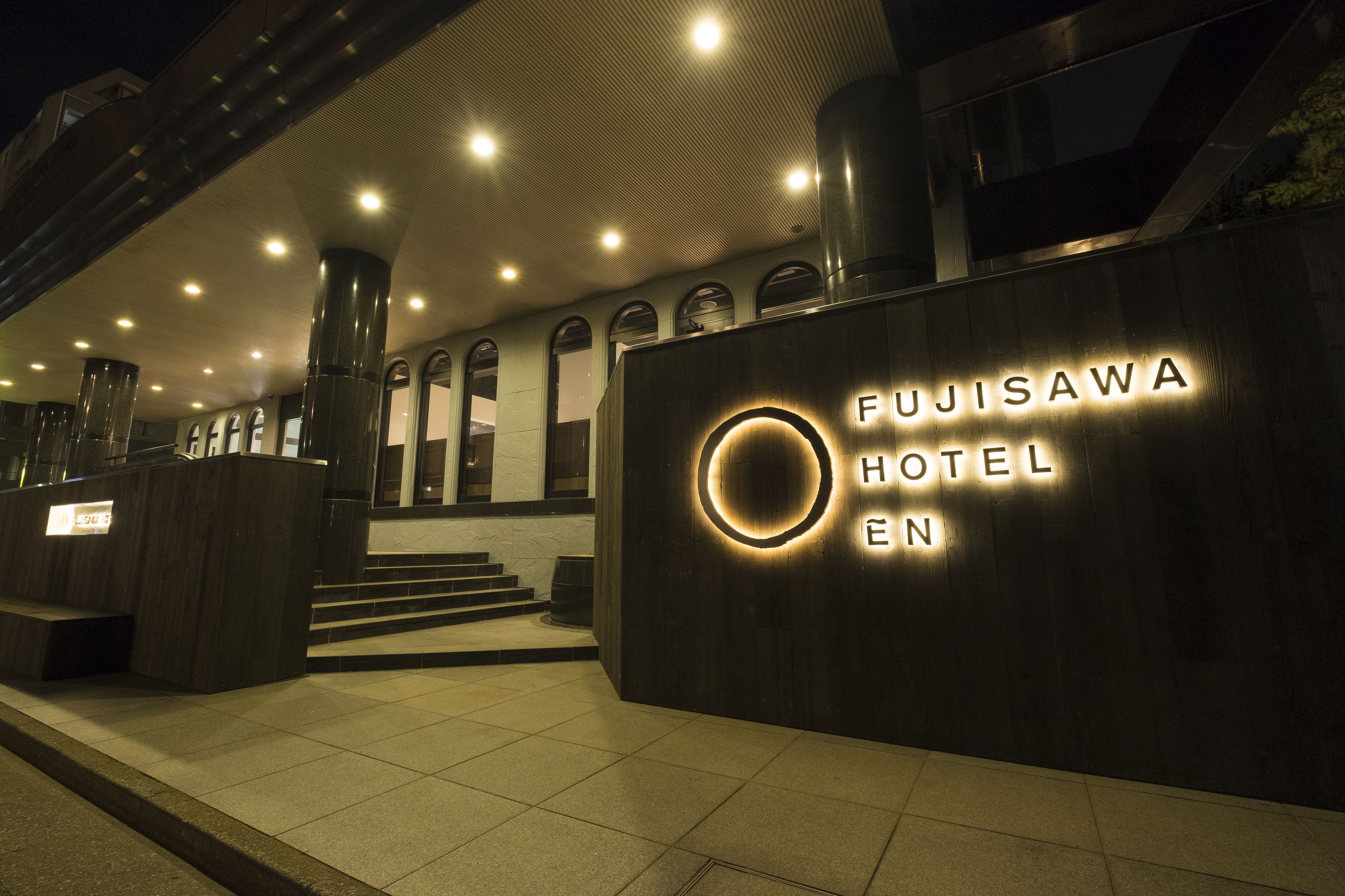 front of property – evening/night