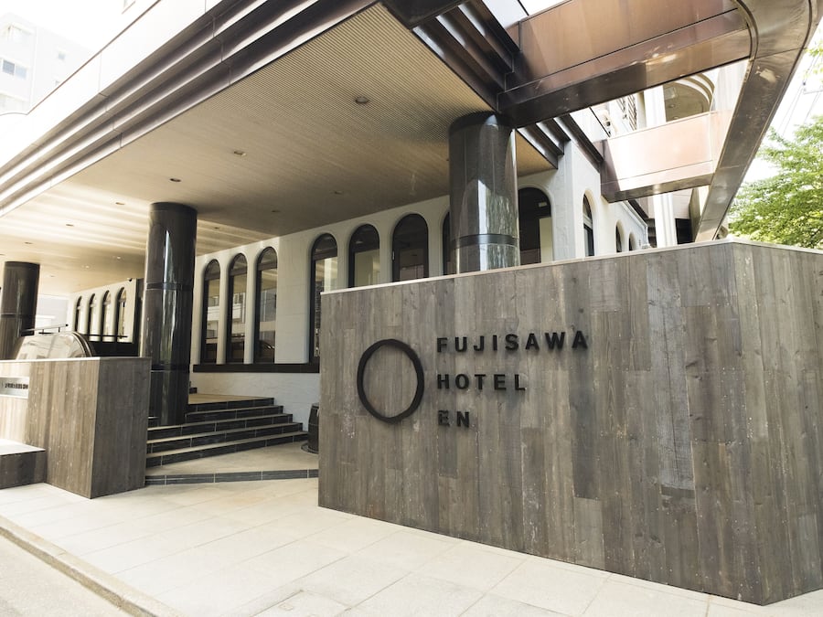 Fassade der Unterkunft