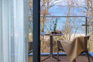 Double Room, Balcony, Partial Sea View | Beach/ocean view - Diune Hotel (Kolobrzeg)