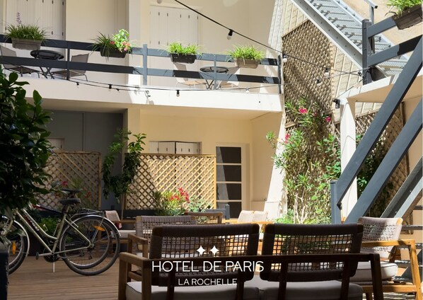 Terrace/patio - Hôtel de Paris (La Rochelle)