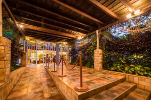 Entrada al alojamiento