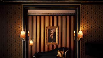 Premium-sengetøj, minibar, pengeskab på værelset, skrivebord