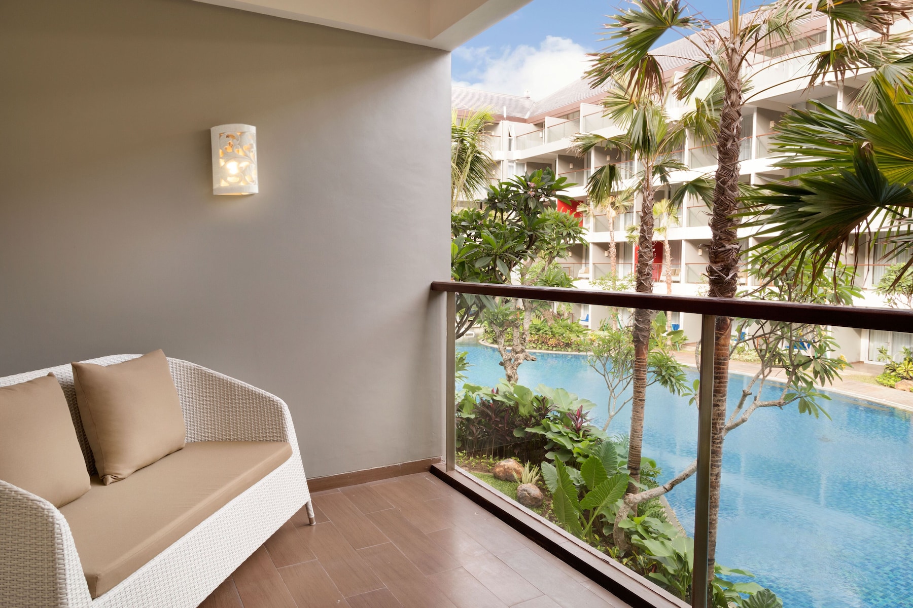 Premier Pool View Double or Twin Room | View from room